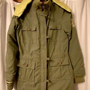 Roxy tan fall jacket. Aus size 8 (small)